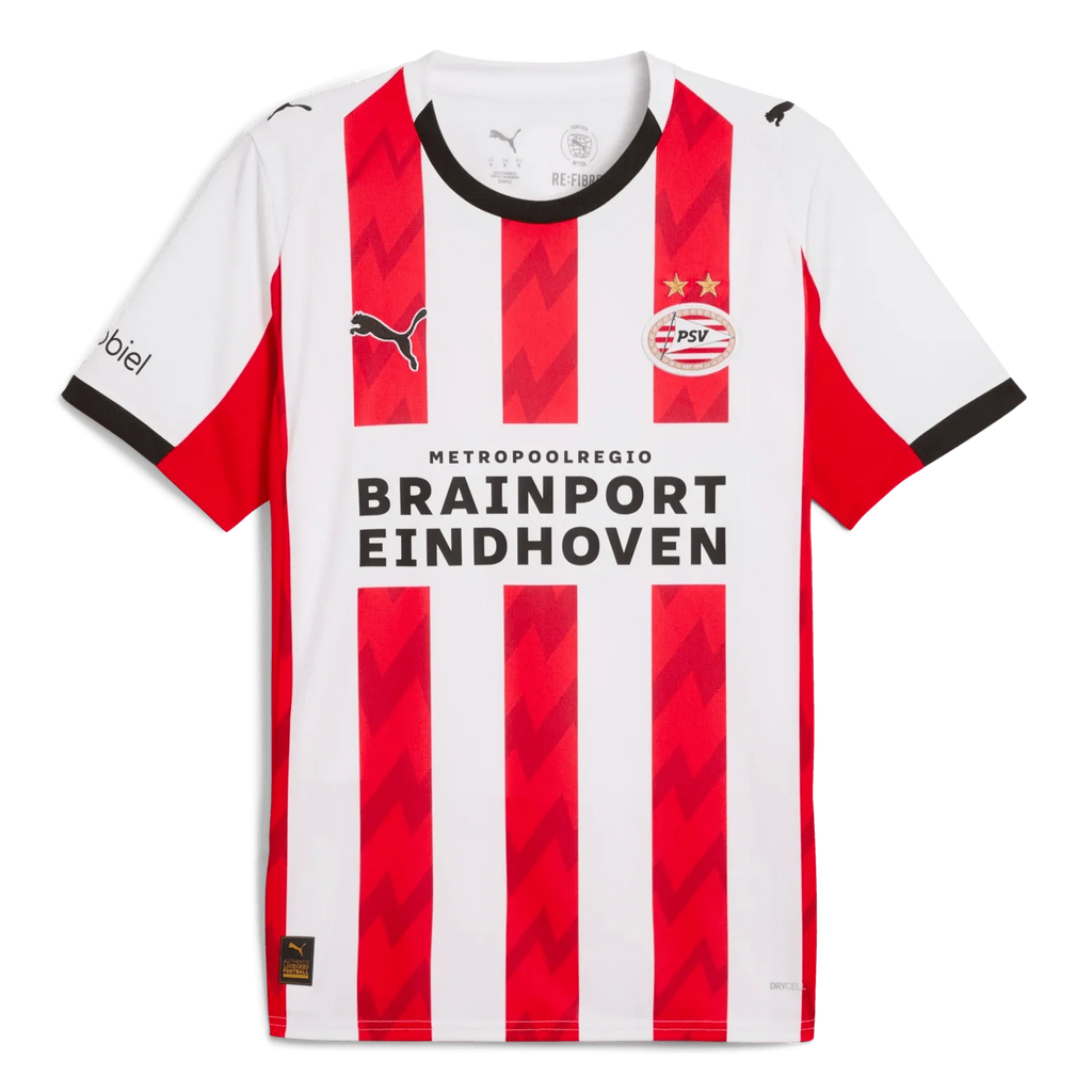 Puma 2025-26 PSV Men's Stadium Home Soccer Jersey