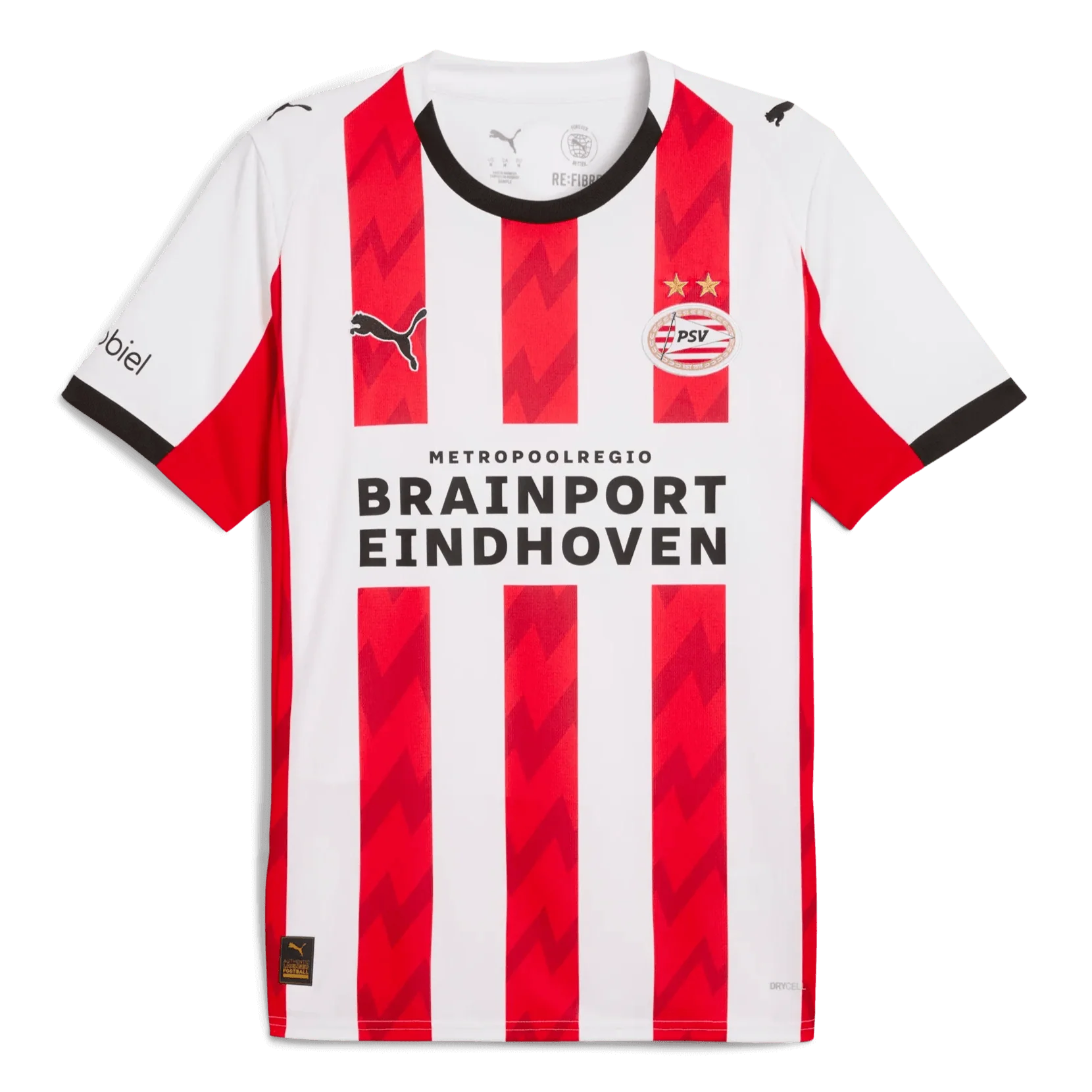 Puma 2025-26 PSV Men's Stadium Home Soccer Jersey