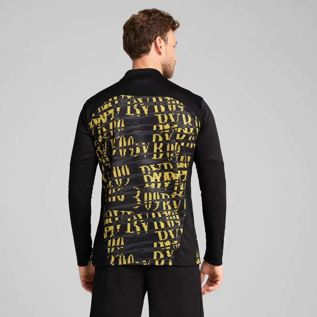 Puma 2025 Borussia Dortmund Men's Prematch Quarter Zip Top