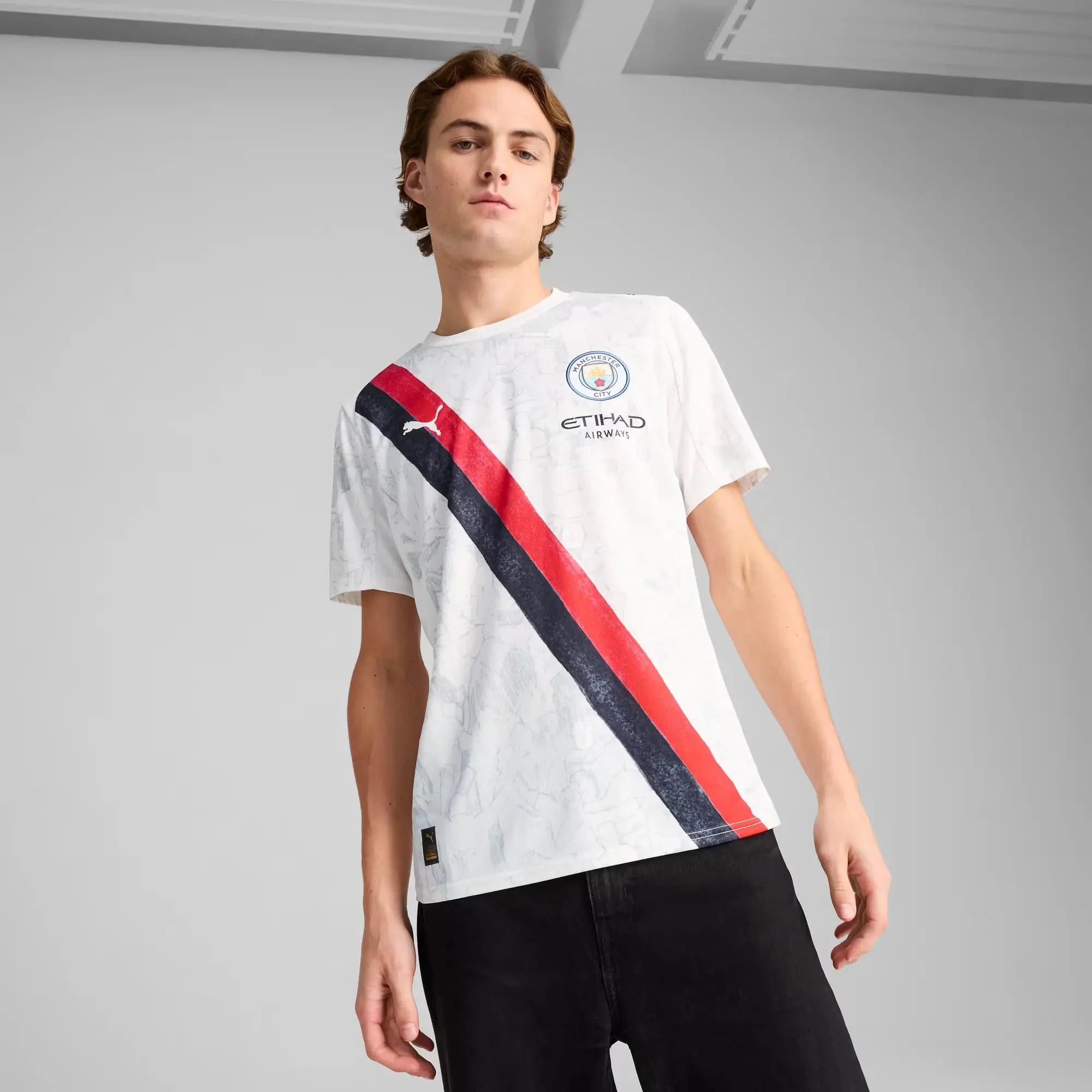 Puma 2025 Manchester City Men's Club World Cup KidSuper Stadium Soccer Jersey