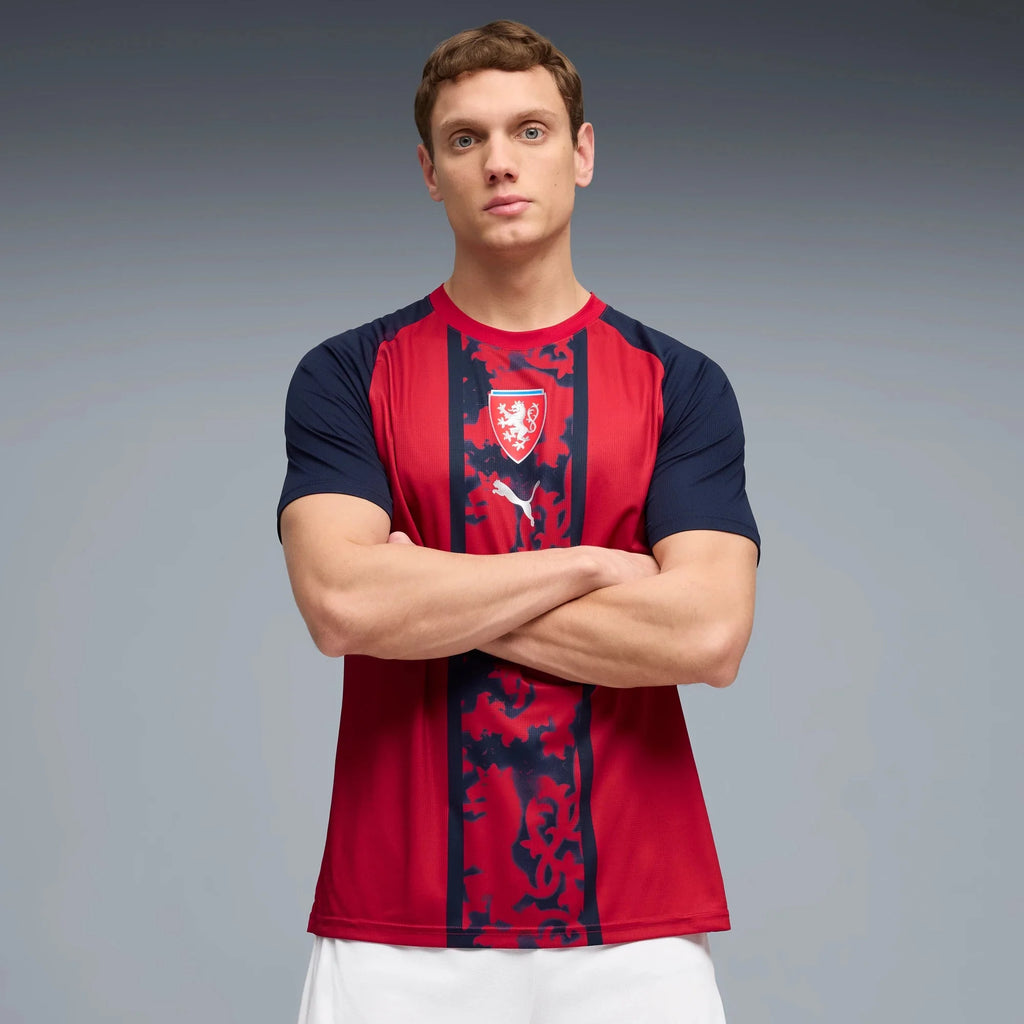 Puma 2026 Czech Republic Men's Pre-Match Soccer Jersey