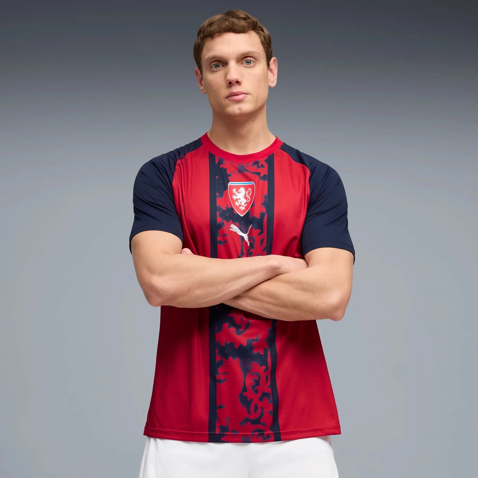 Puma 2026 Czech Republic Men's Pre-Match Soccer Jersey