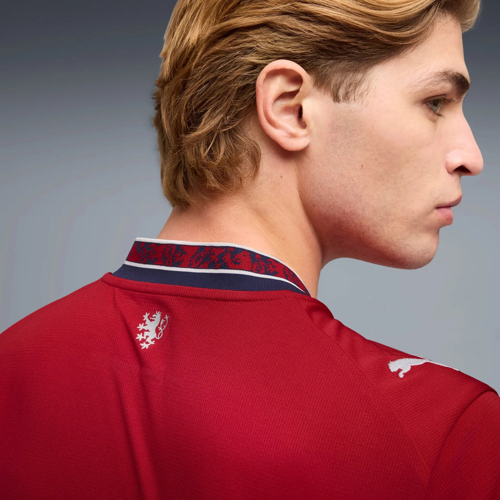Puma 2026 Czech Republic Men's Stadium Home Soccer Jersey