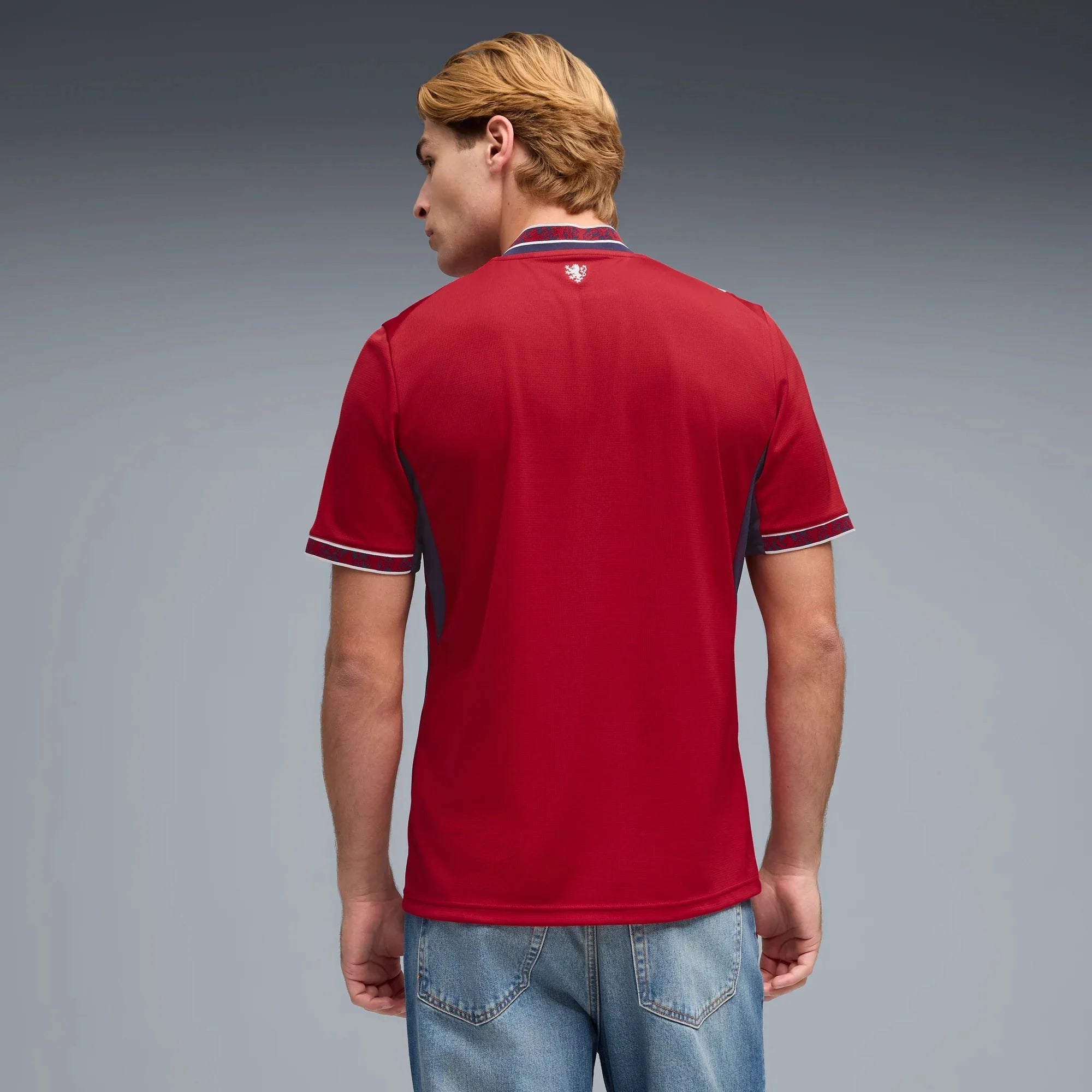 Puma 2026 Czech Republic Men's Stadium Home Soccer Jersey