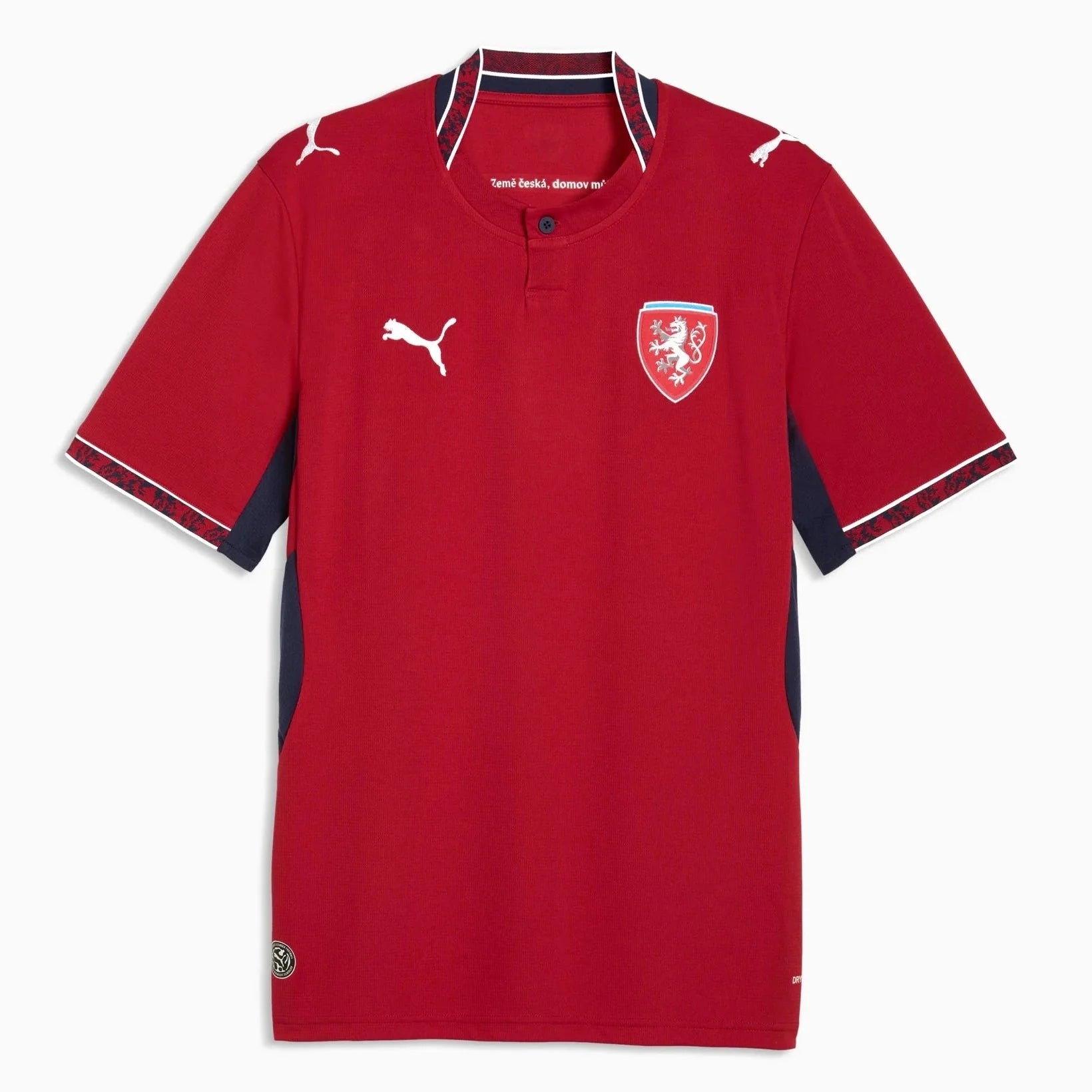 Puma 2026 Czech Republic Men's Stadium Home Soccer Jersey