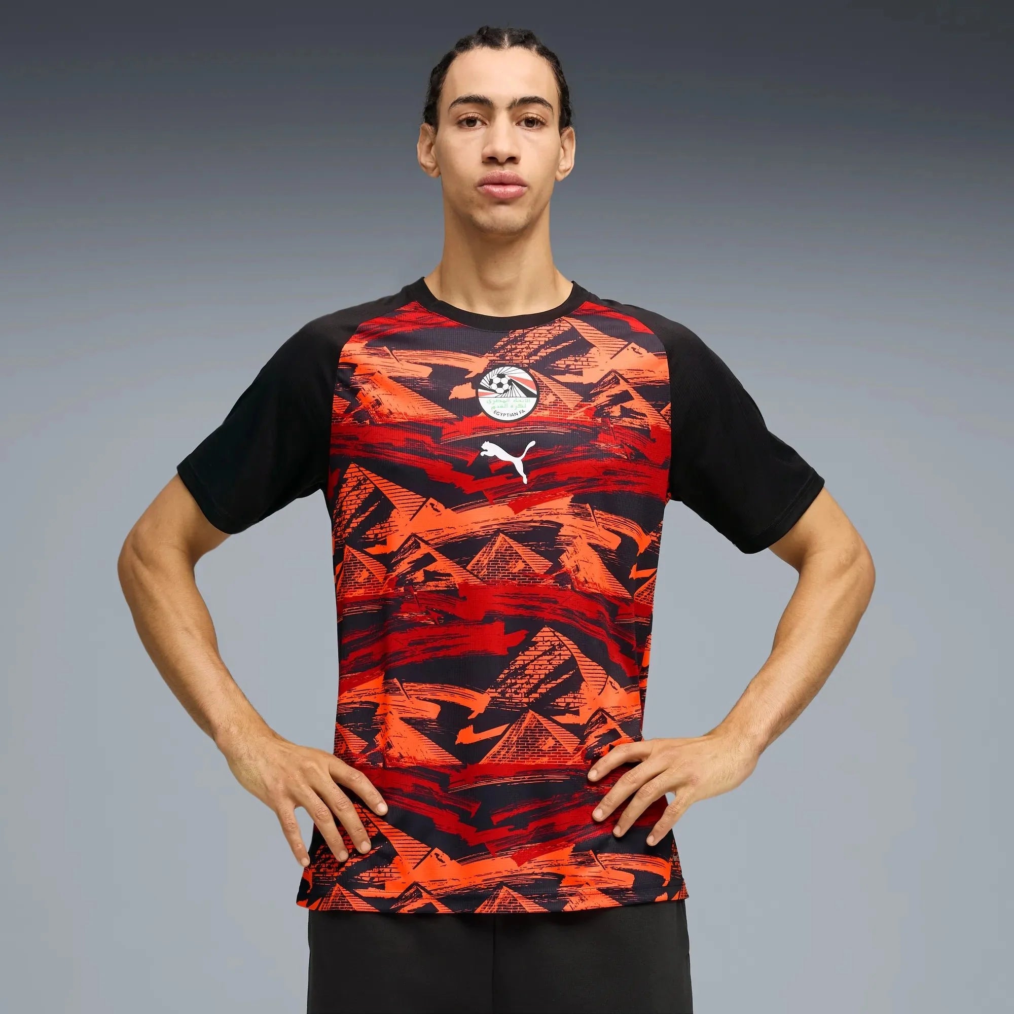 Puma 2026 Egypt Men's Pre-Match Soccer Jersey