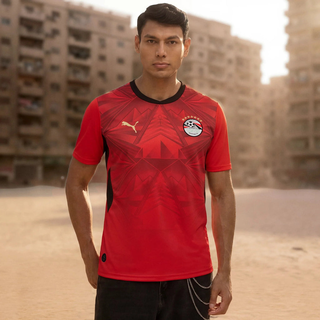 Puma 2026 Egypt Men's Stadium Home Soccer Jersey