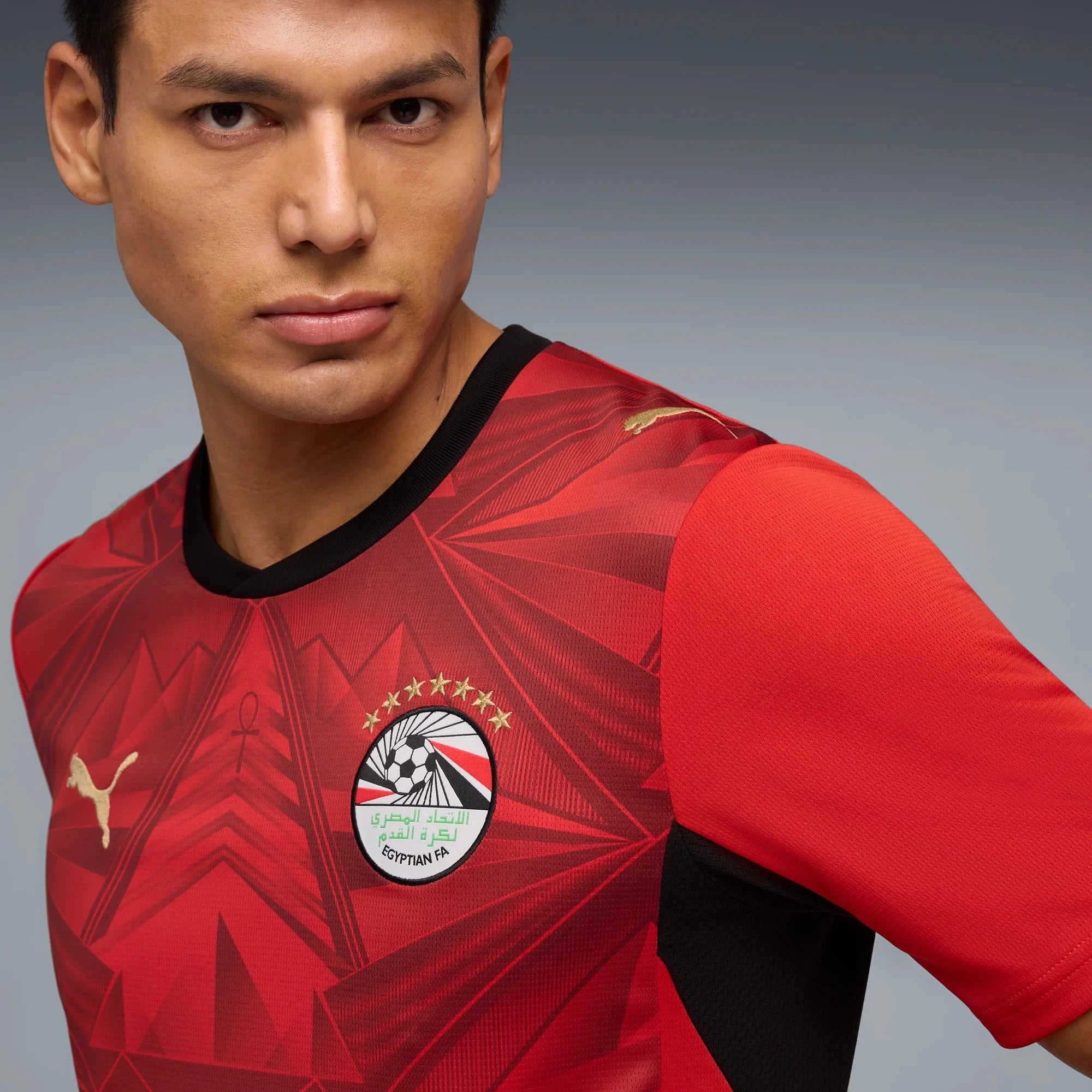 Puma 2026 Egypt Men's Stadium Home Soccer Jersey