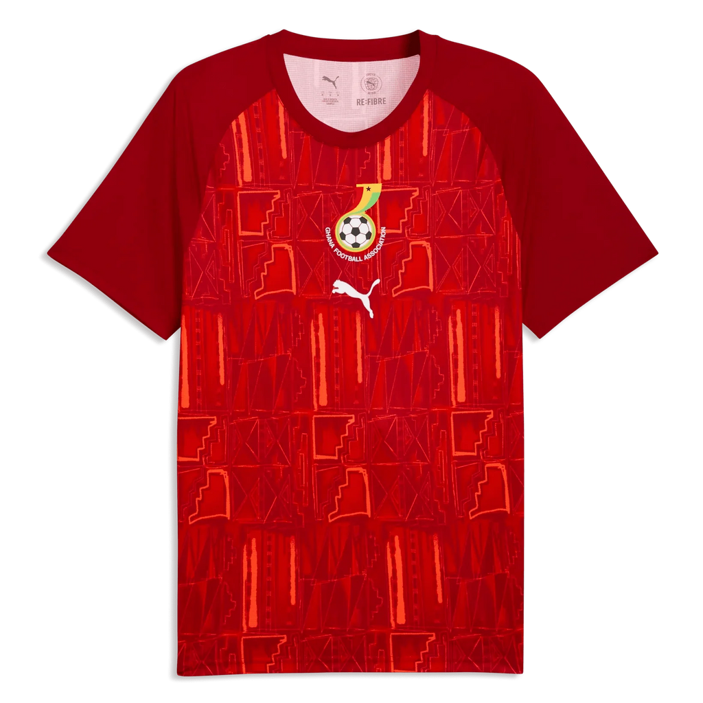 Puma 2026 Ghana Men's Pre-Match Soccer Jersey