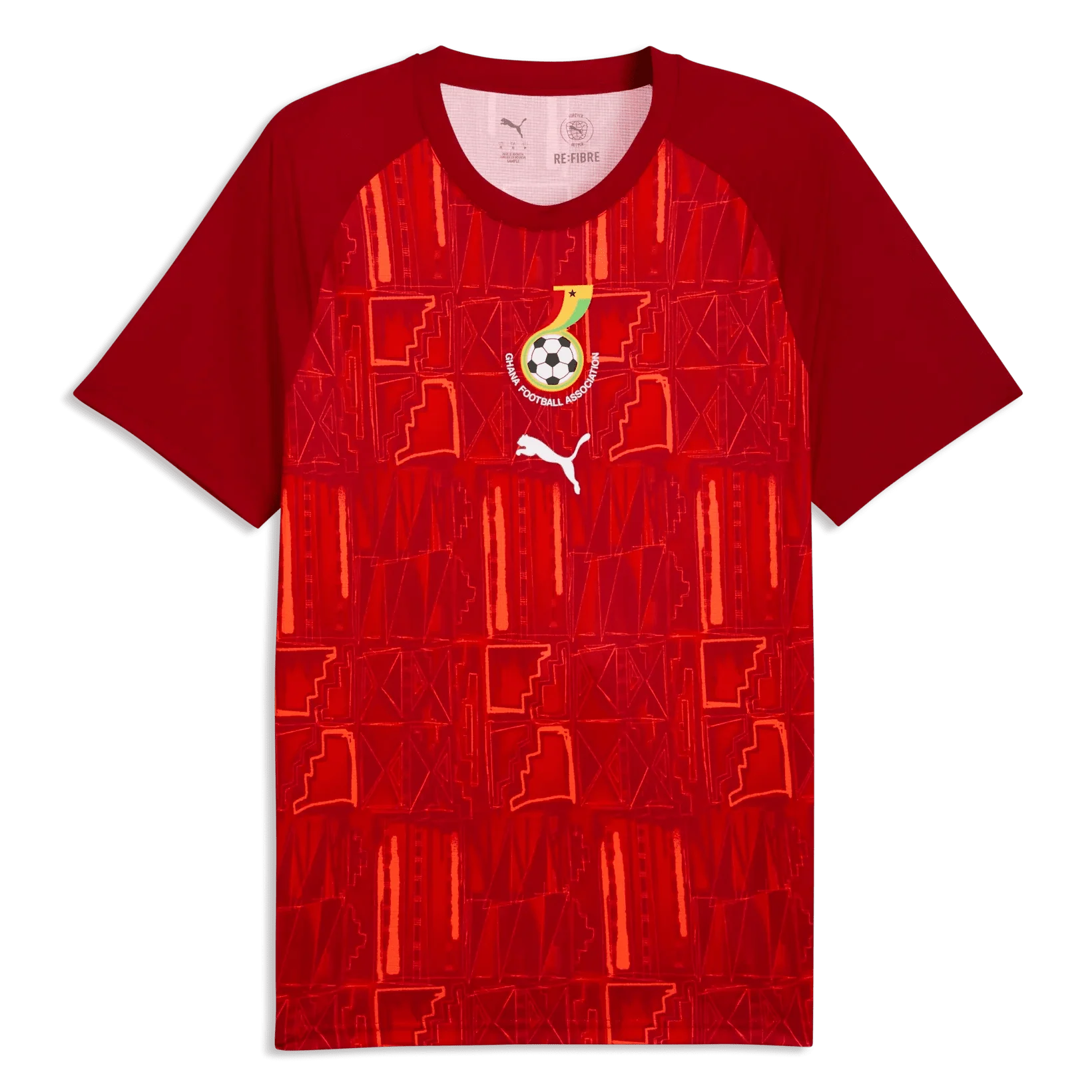 Puma 2026 Ghana Men's Pre-Match Soccer Jersey