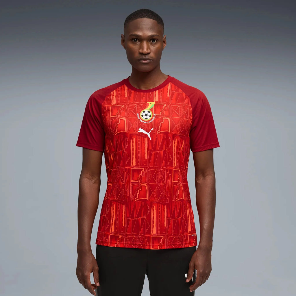 Puma 2026 Ghana Men's Pre-Match Soccer Jersey