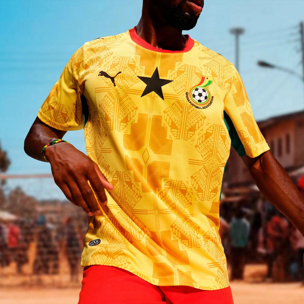 Puma 2026 Ghana Men's Stadium Away Soccer Jersey
