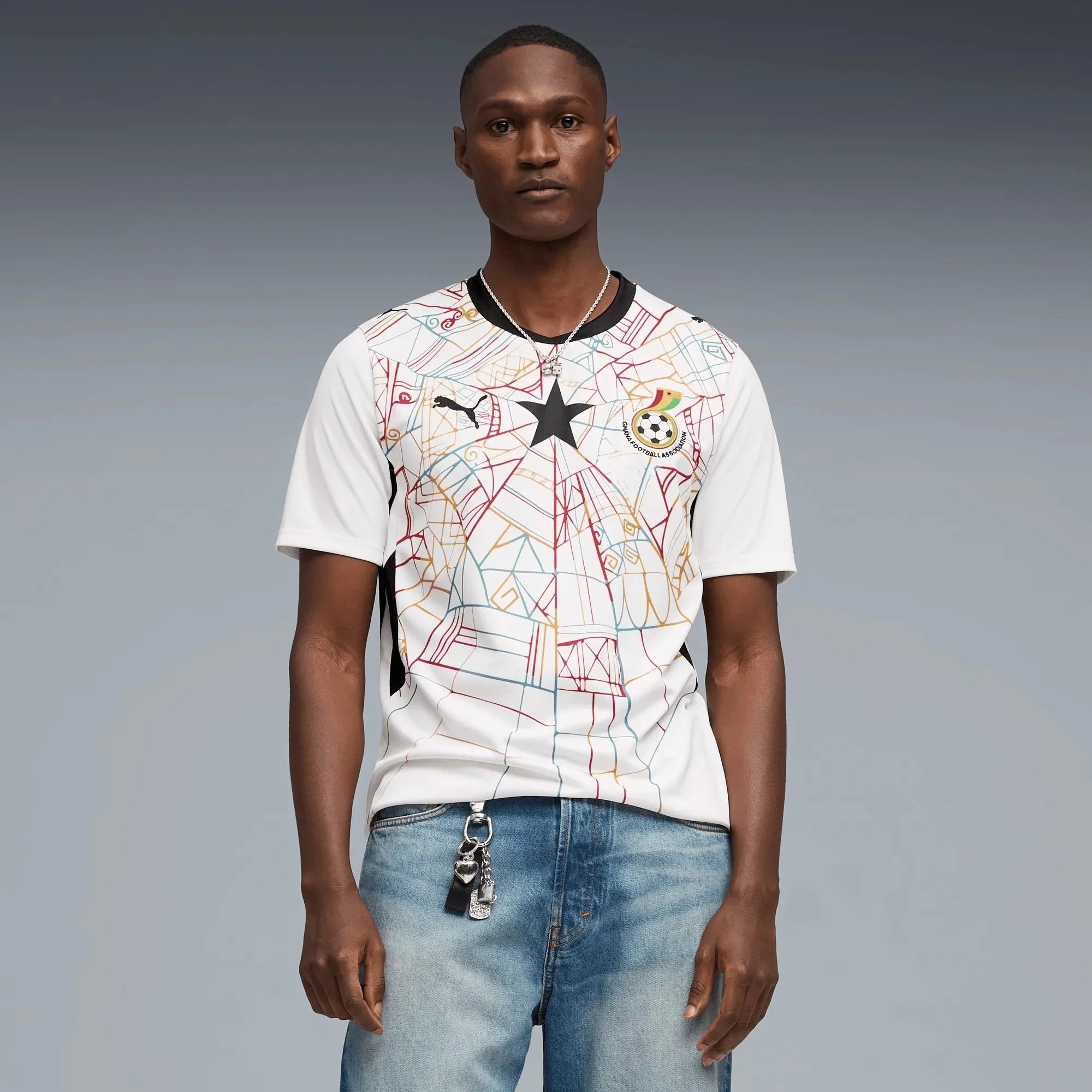 Puma 2026 Ghana Men's Stadium Home Soccer Jersey