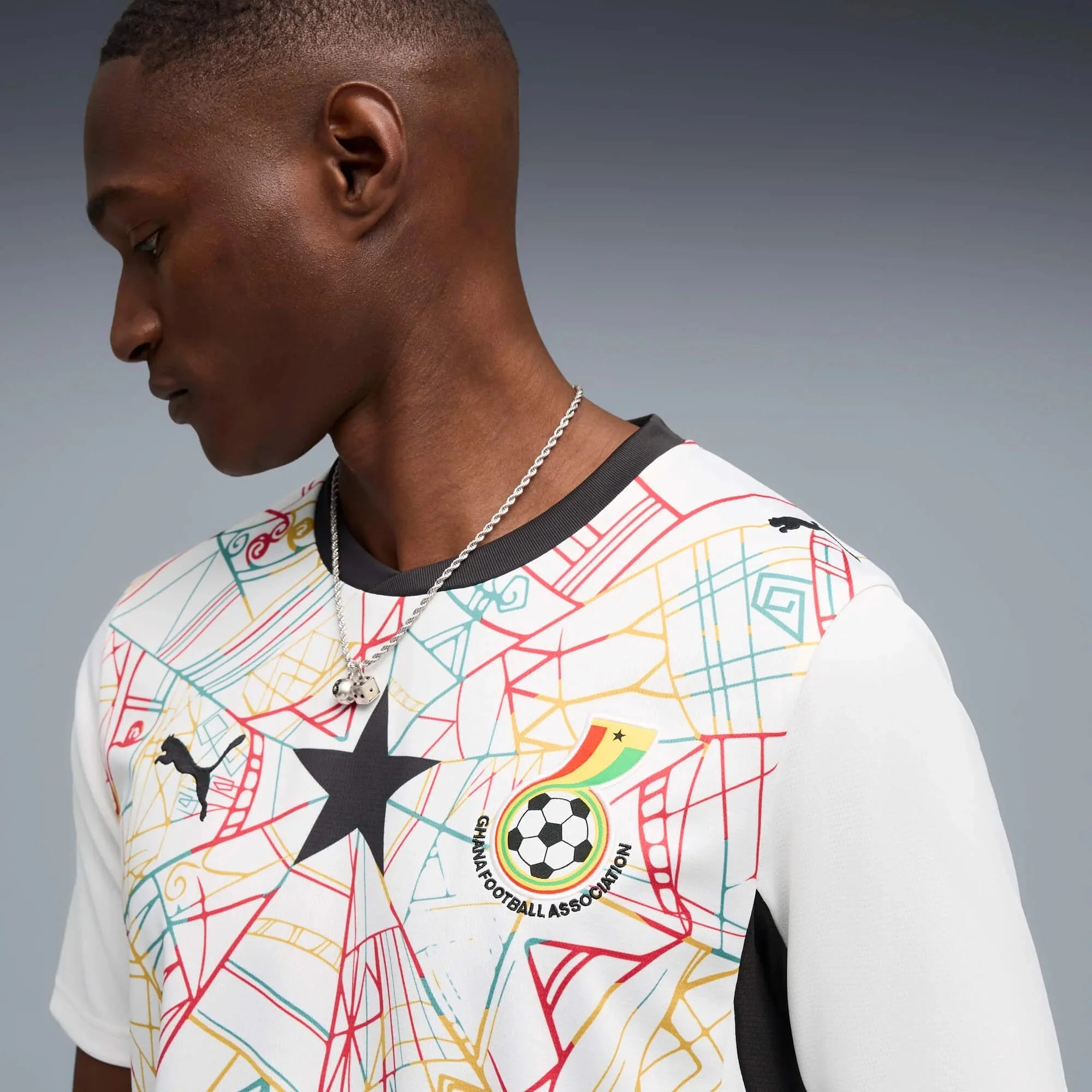 Puma 2026 Ghana Men's Stadium Home Soccer Jersey