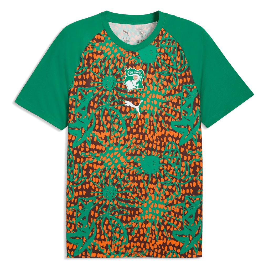 Puma 2026 Ivory Coast Men's Pre-Match Soccer Jersey