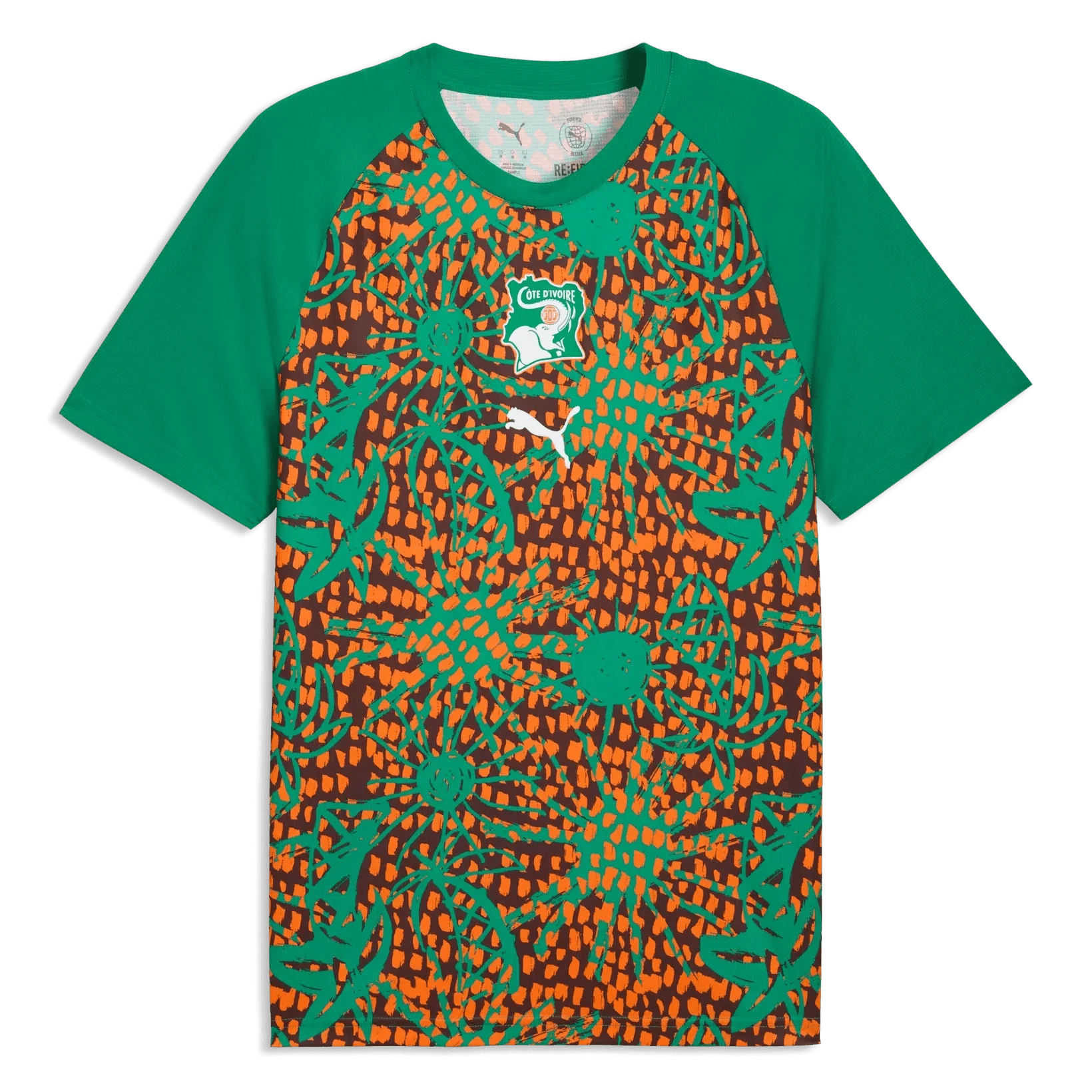 Puma 2026 Ivory Coast Men's Pre-Match Soccer Jersey