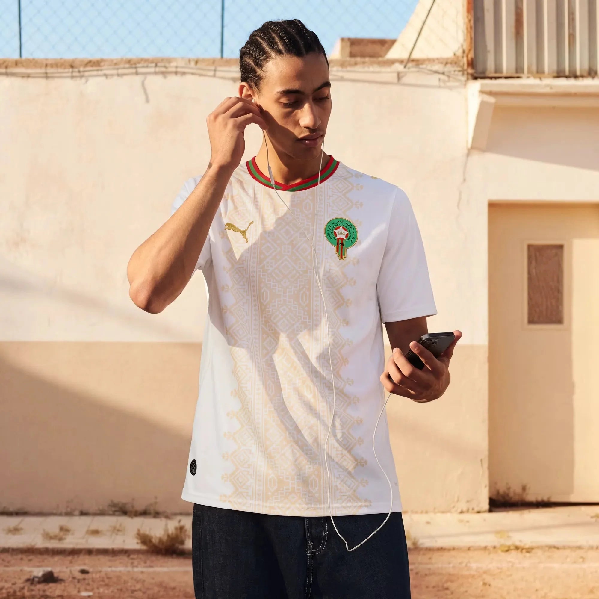 Puma 2026 Morocco Men's Stadium Away Soccer Jersey
