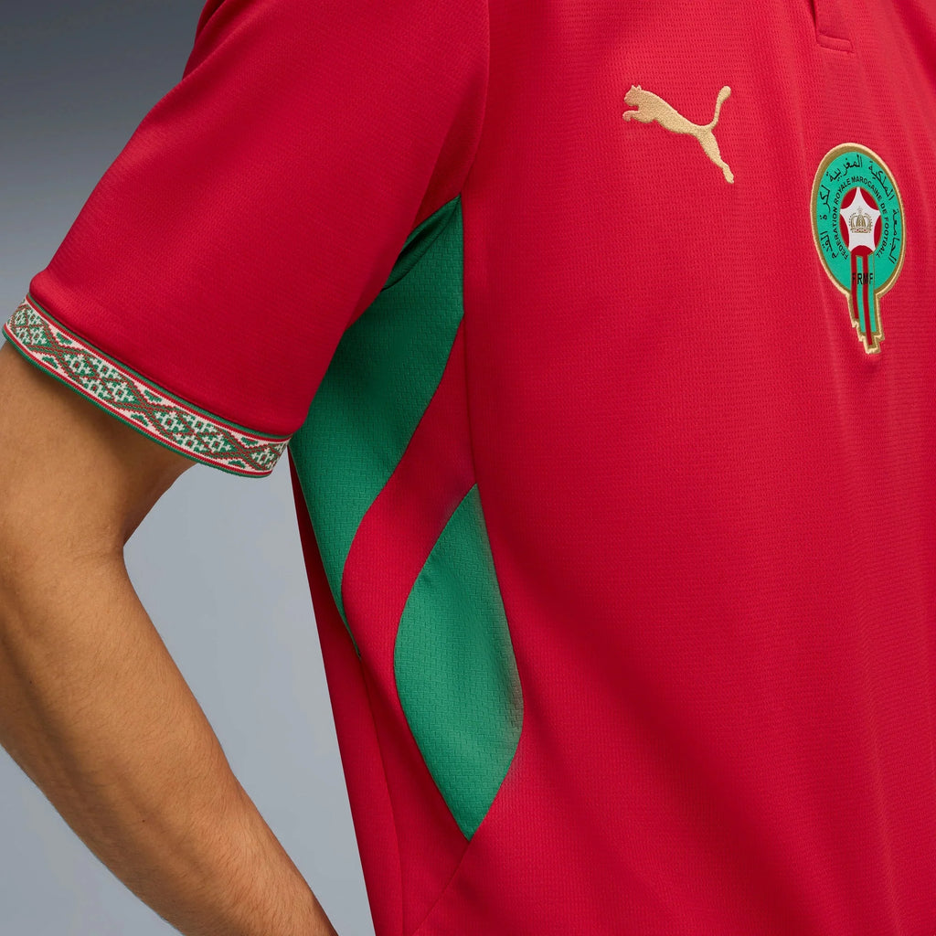 Puma 2026 Morocco Men's Stadium Home Soccer Jersey