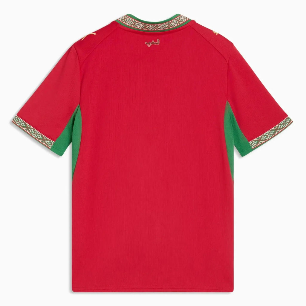 Puma 2026 Morocco Youth Stadium Home Soccer Jersey