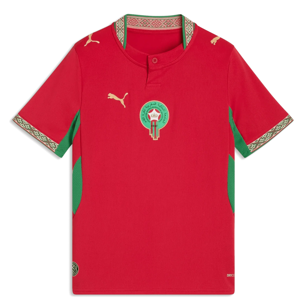 Puma 2026 Morocco Youth Stadium Home Soccer Jersey