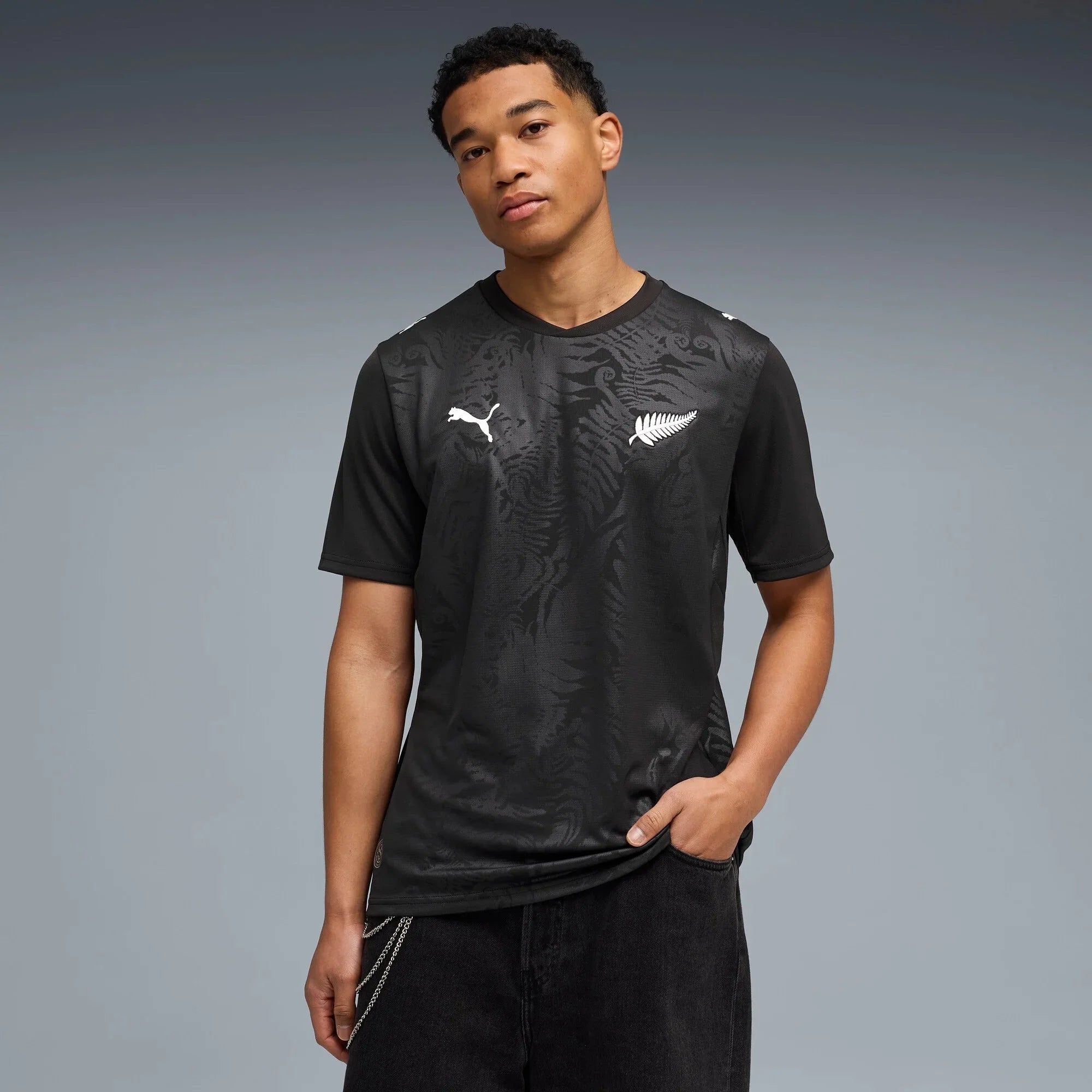 Puma 2026 New Zealand Men's Stadium Home Soccer Jersey