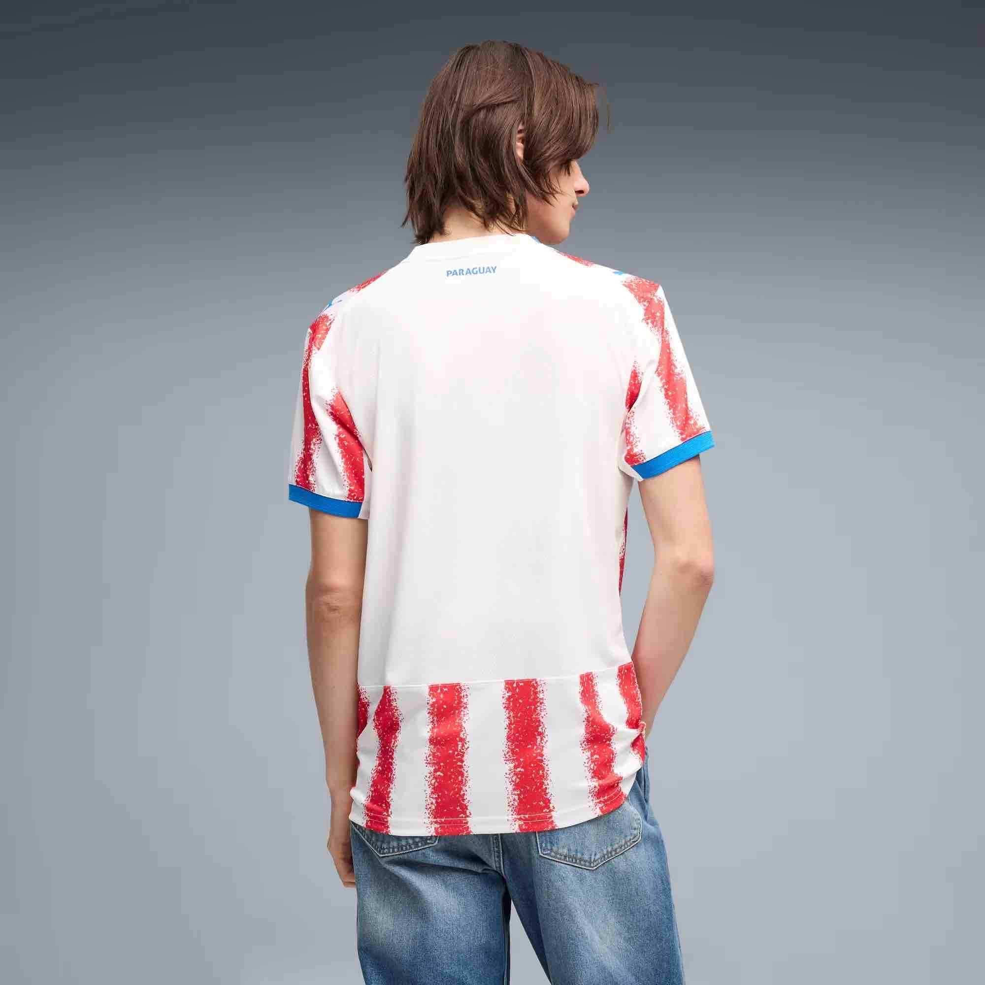 Puma 2026 Paraguay Men's Stadium Home Soccer Jersey