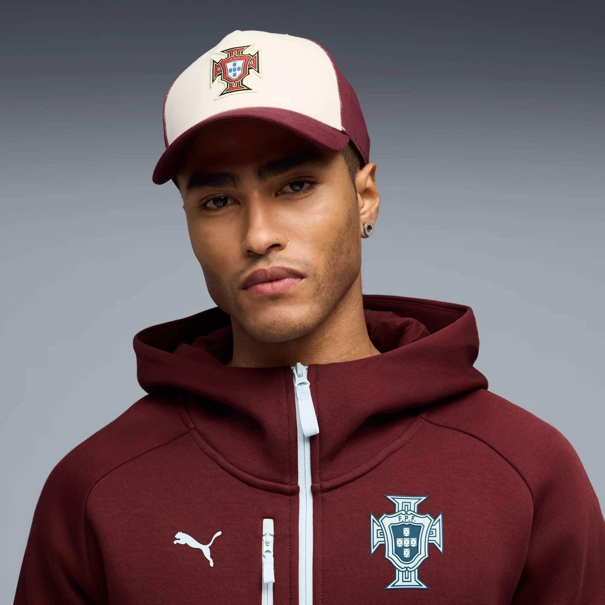 Puma 2026 Portugal KING Snapback Trucker Hat