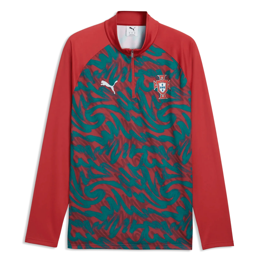 Puma 2026 Portugal Men's 1/4 Zip Pre-Match Top