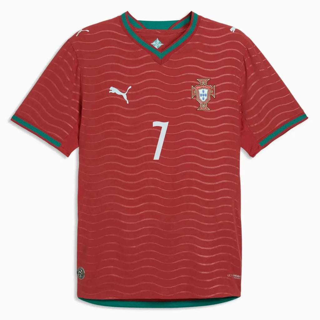 Puma 2026 Portugal Men's Authentic Home Ronaldo #7 Soccer Jersey