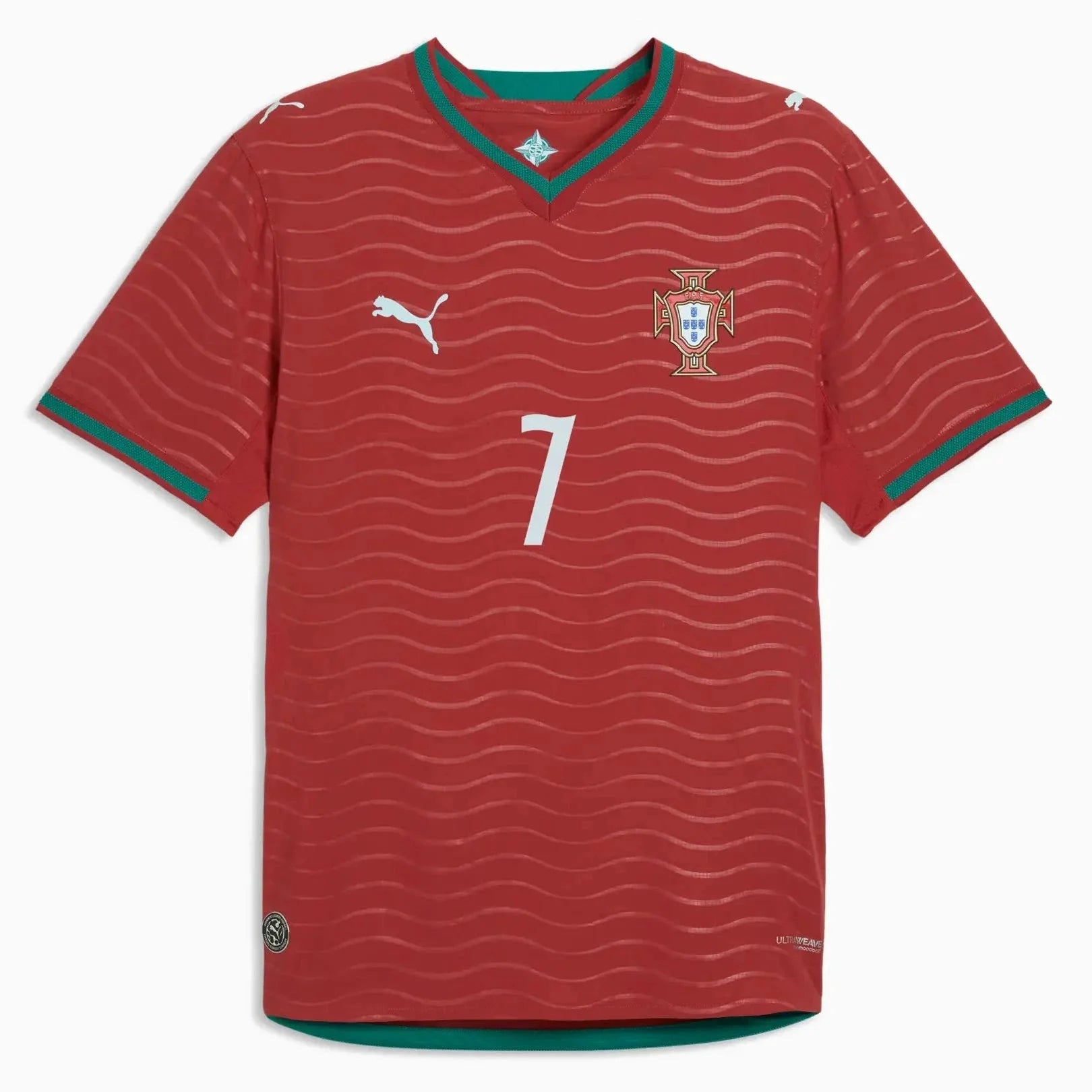Puma 2026 Portugal Men's Authentic Home Ronaldo #7 Soccer Jersey