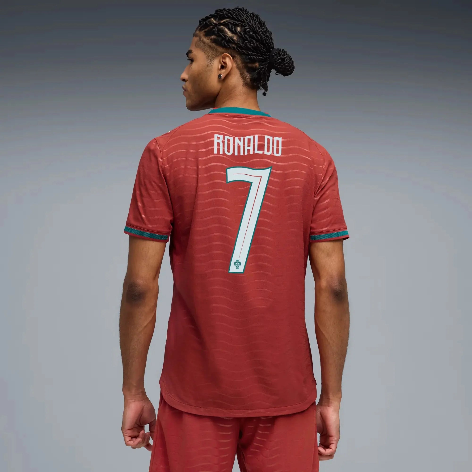 Puma 2026 Portugal Men's Authentic Home Ronaldo #7 Soccer Jersey