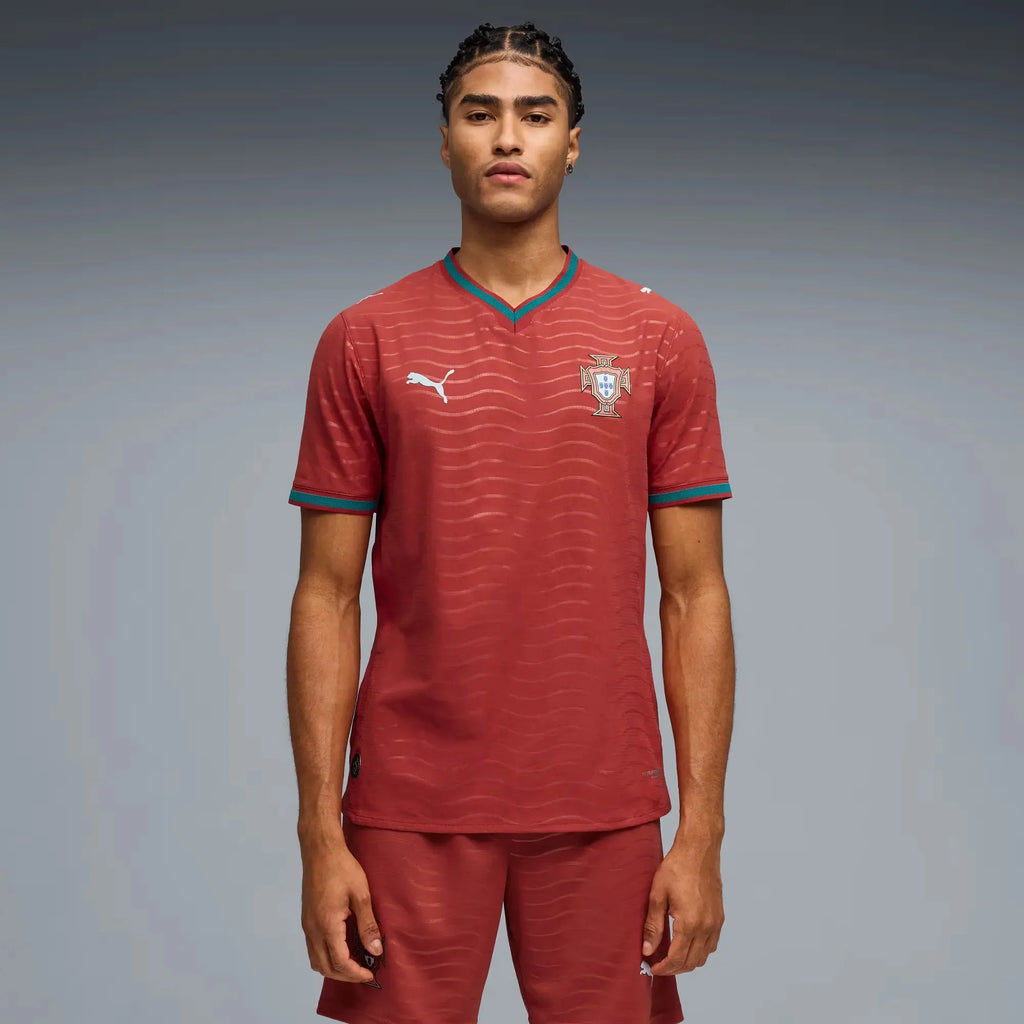 Puma 2026 Portugal Men's Authentic Home Soccer Jersey