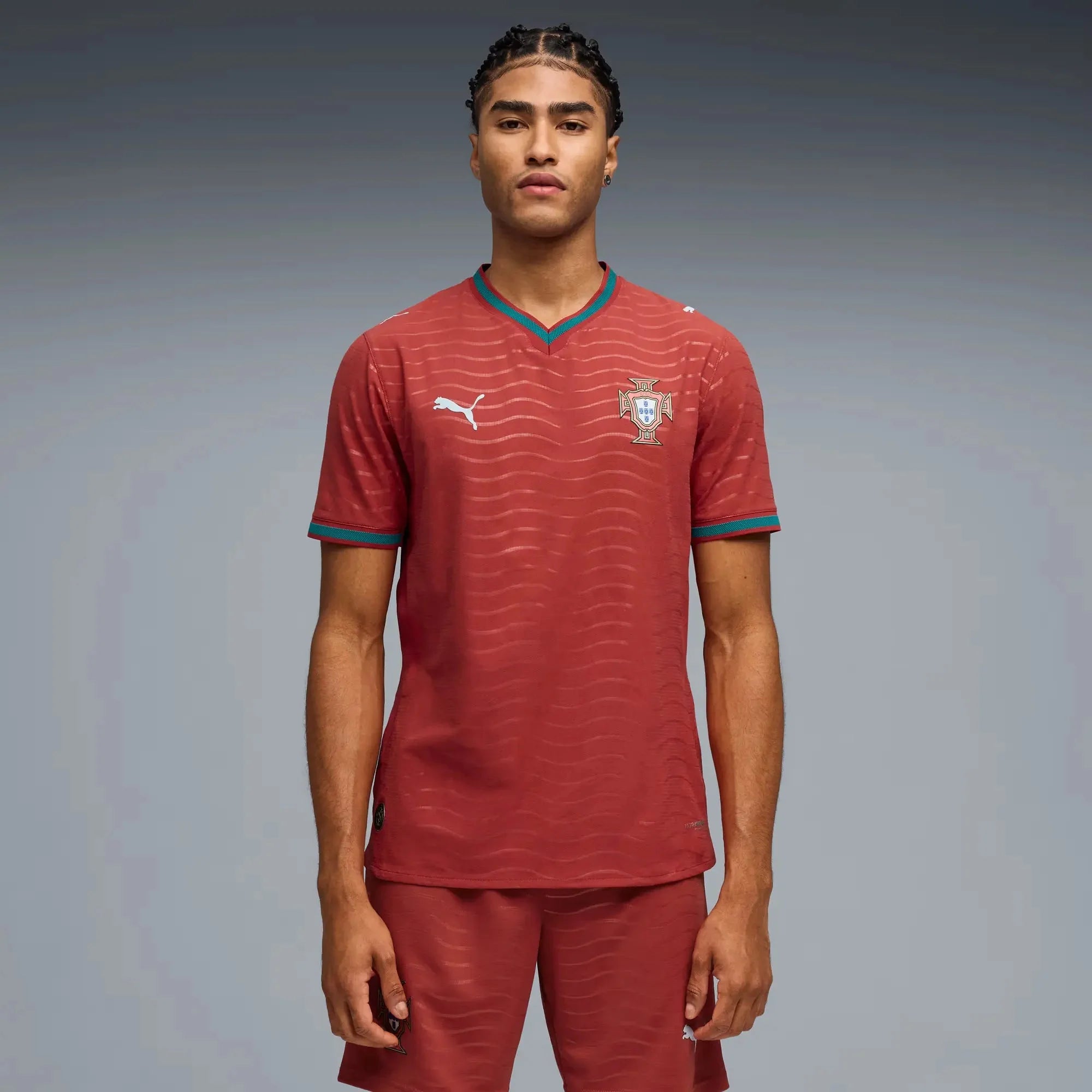 Puma 2026 Portugal Men's Authentic Home Soccer Jersey