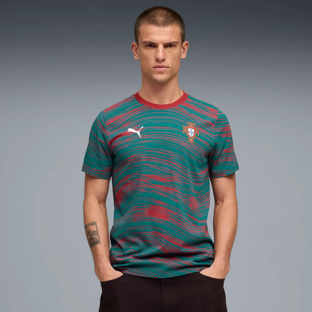 Puma 2026 Portugal Men's FtblCulture AOP Tee