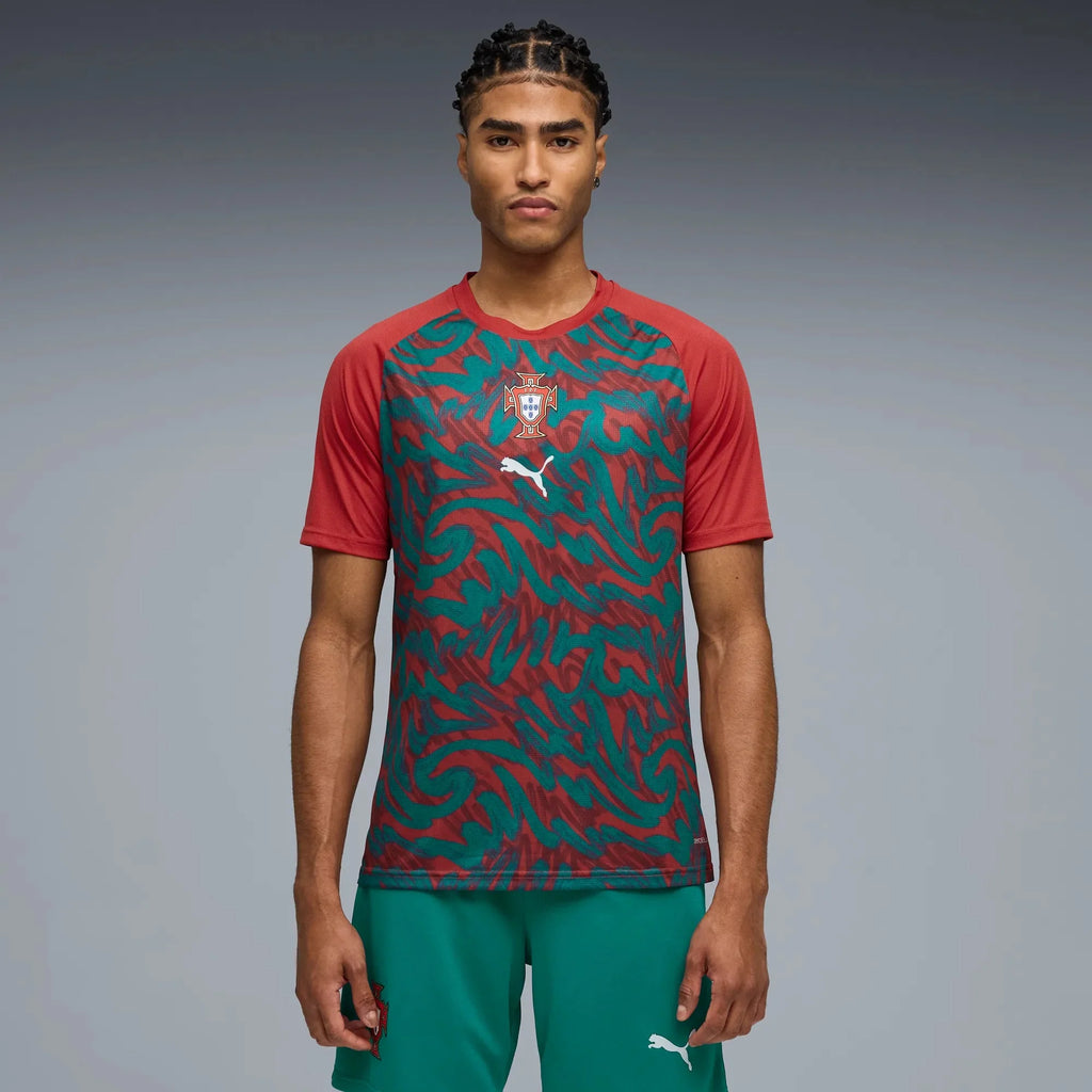 Puma 2026 Portugal Men's Pre-Match Soccer Jersey
