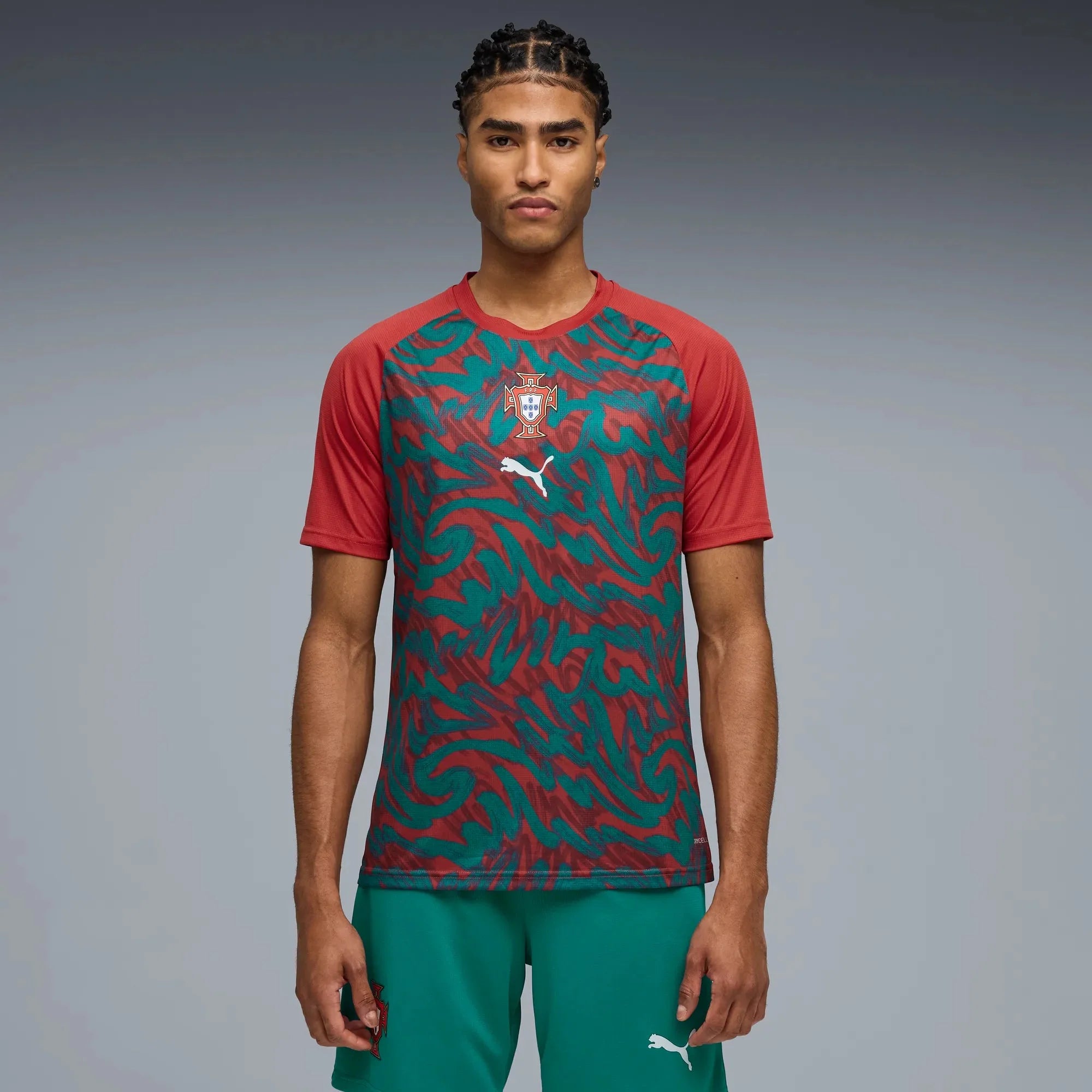 Puma 2026 Portugal Men's Pre-Match Soccer Jersey