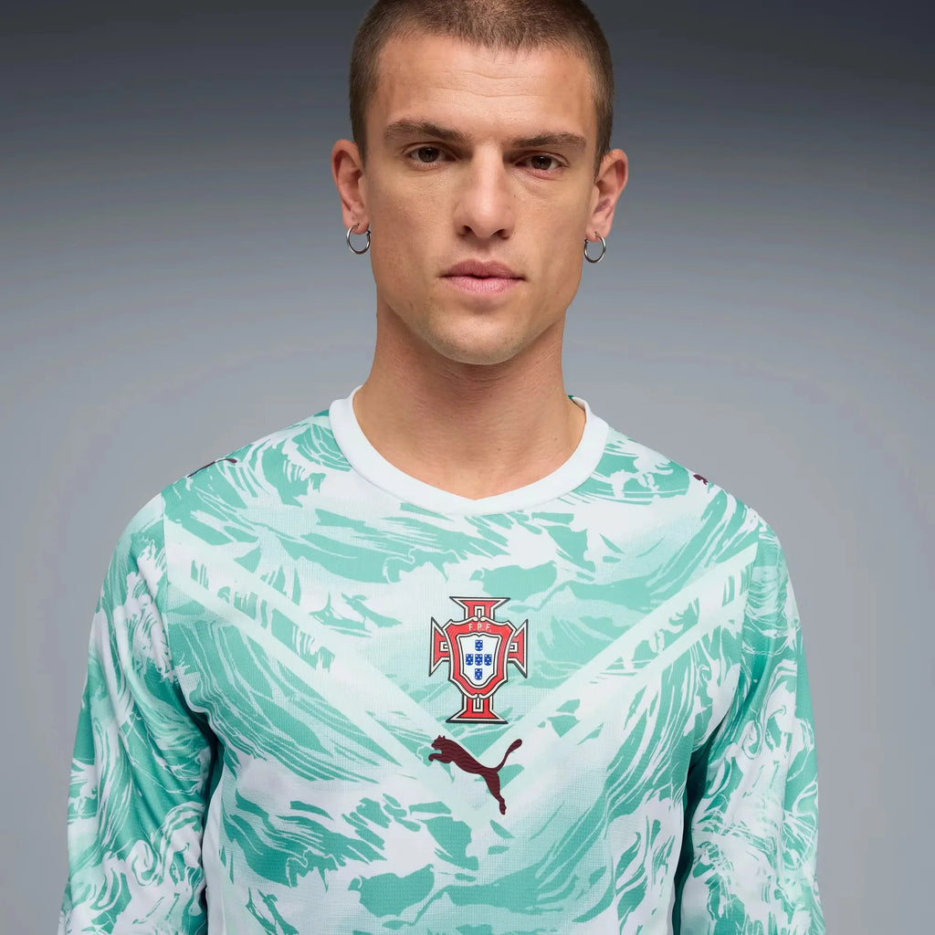 Puma 2026 Portugal Men's Stadium Away Long-Sleeve Soccer Jersey