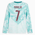 Puma 2026 Portugal Men's Stadium Away Ronaldo #7 Long-Sleeve Soccer Jersey