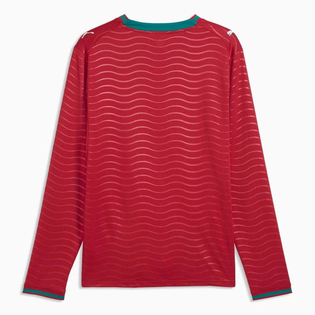 Puma 2026 Portugal Men's Stadium Home Long-Sleeve Soccer Jersey