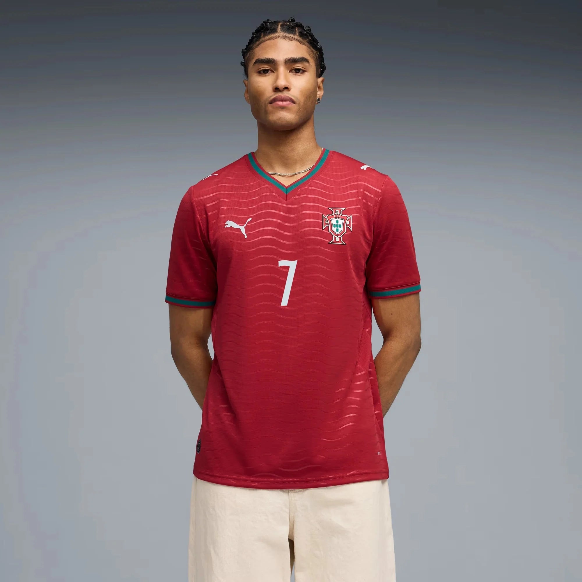 Puma 2026 Portugal Men's Stadium Home Ronaldo #7 Soccer Jersey