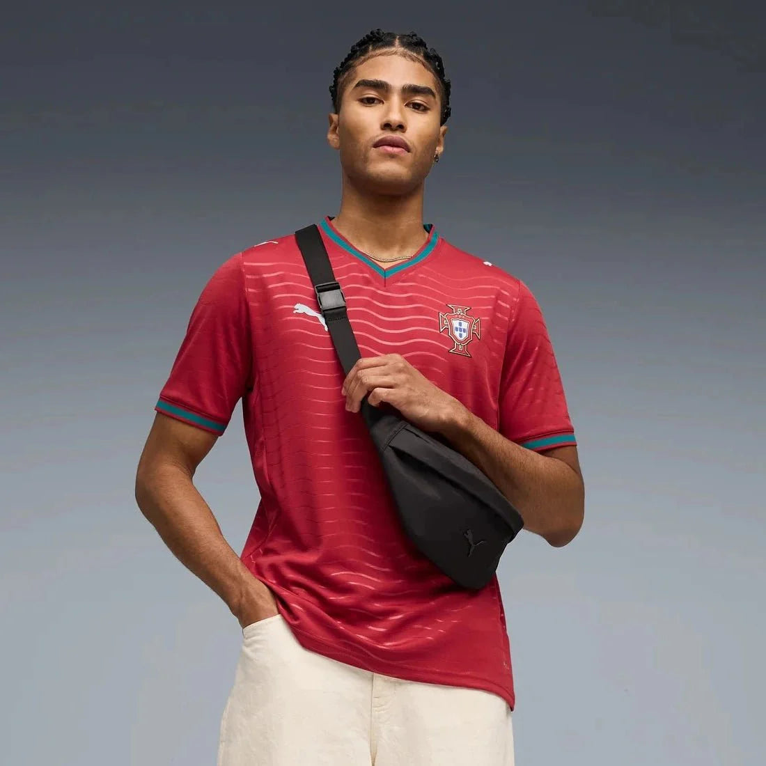 Puma 2026 Portugal Men's Stadium Home Soccer Jersey