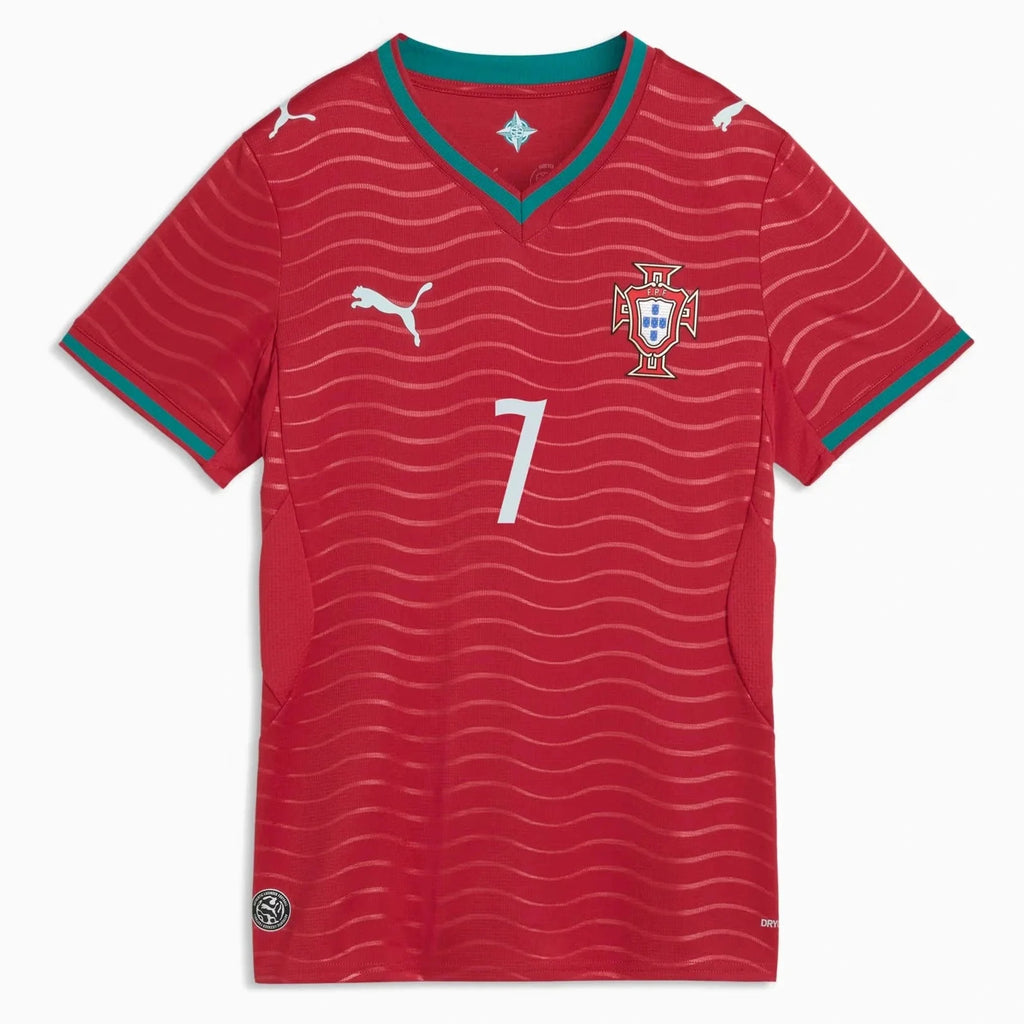 Puma 2026 Portugal Women's Stadium Home Ronaldo #7 Soccer Jersey