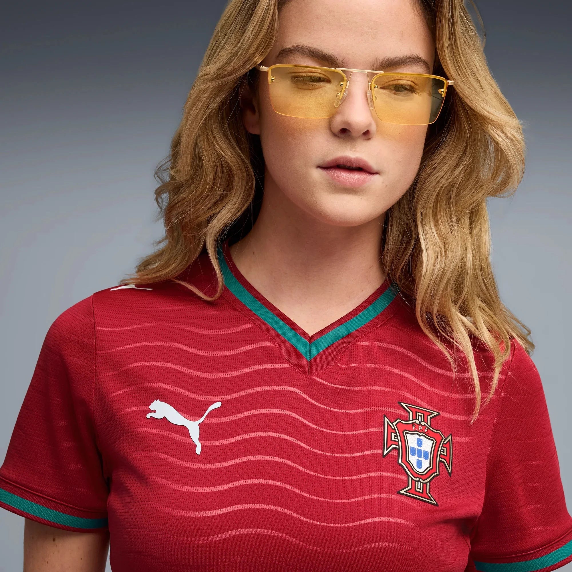 Puma 2026 Portugal Women's Stadium Home Soccer Jersey