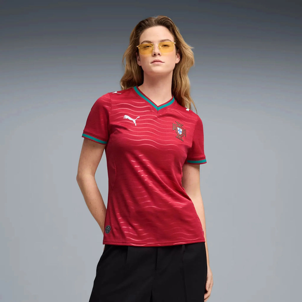 Puma 2026 Portugal Women's Stadium Home Soccer Jersey