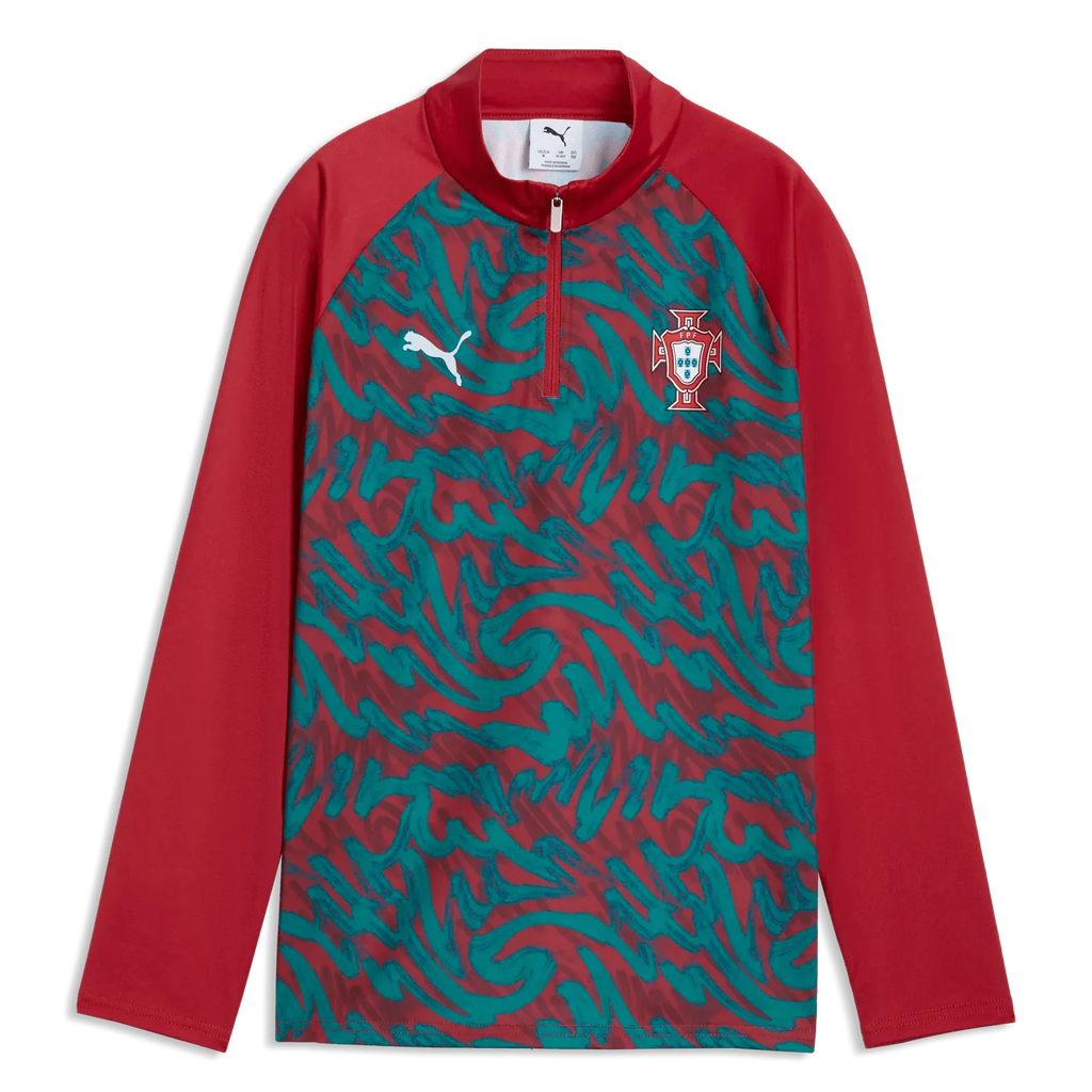 Puma 2026 Portugal Youth 1/4 Zip Pre-Match Top