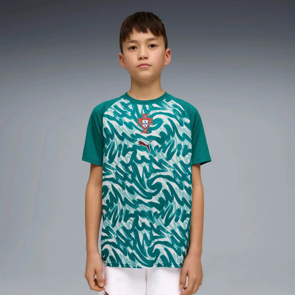 Puma 2026 Portugal Youth Pre-Match Soccer Jersey