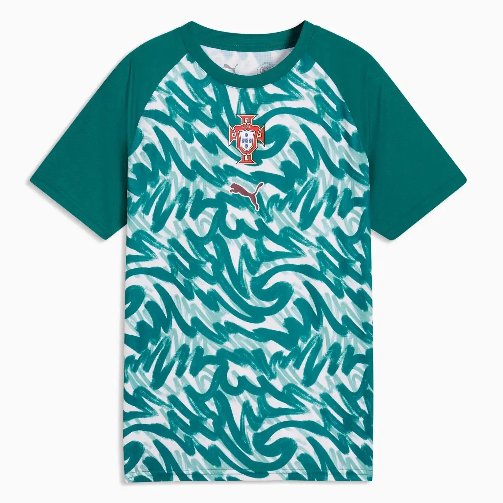 Puma 2026 Portugal Youth Pre-Match Soccer Jersey