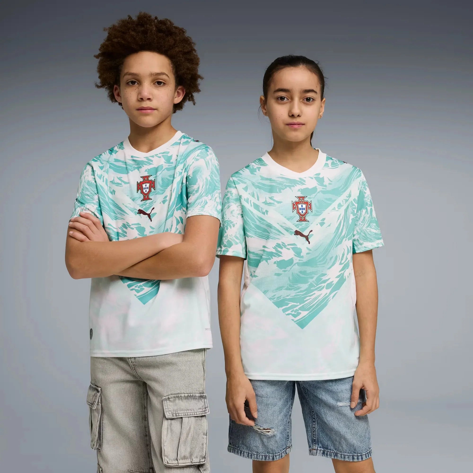 Puma 2026 Portugal Youth Stadium Away Soccer Jersey