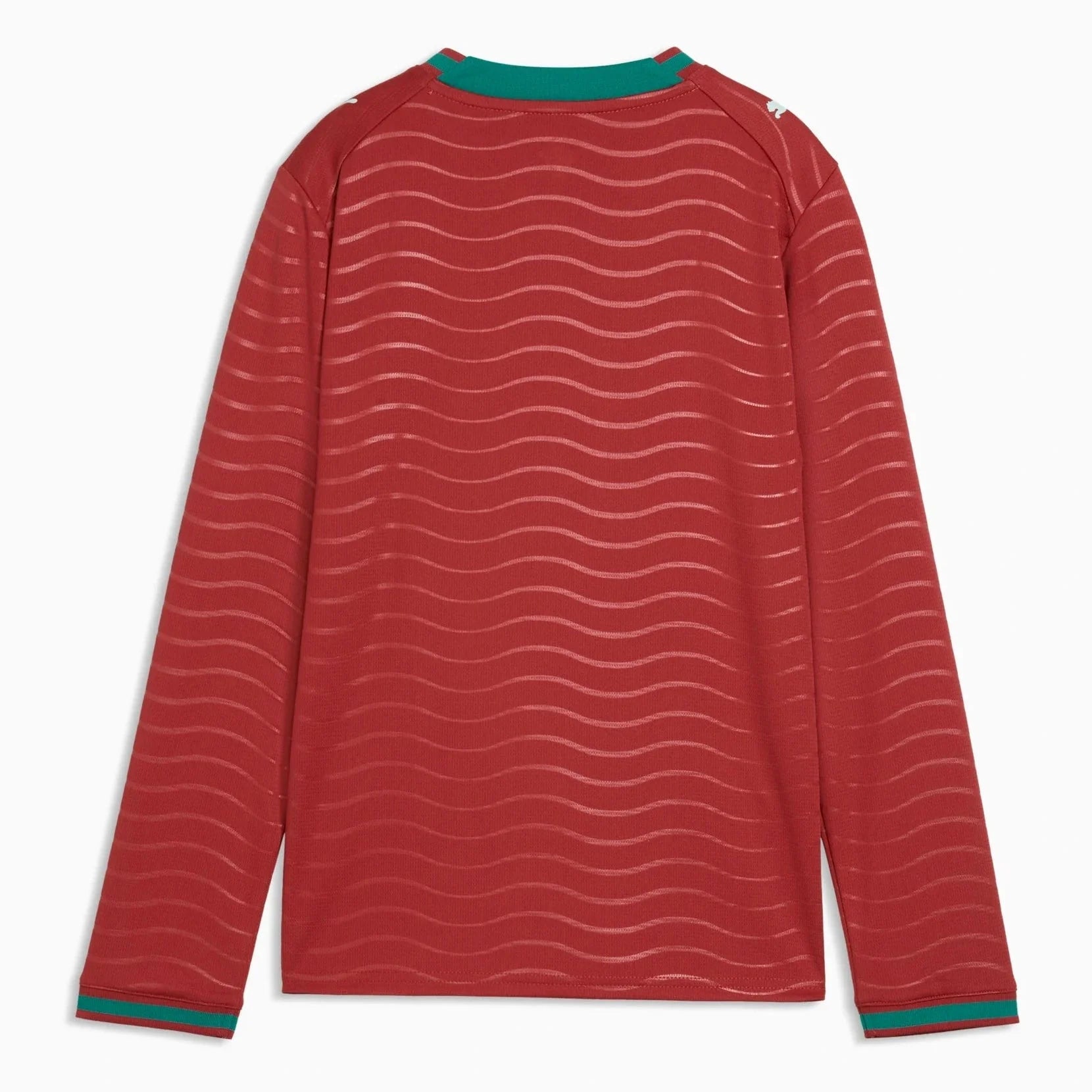 Puma 2026 Portugal Youth Stadium Home Long-Sleeve Jersey