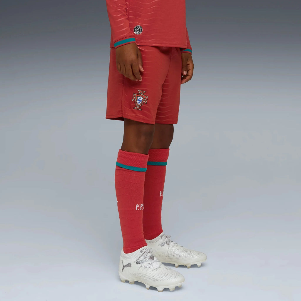 Puma 2026 Portugal Youth Stadium Home Shorts